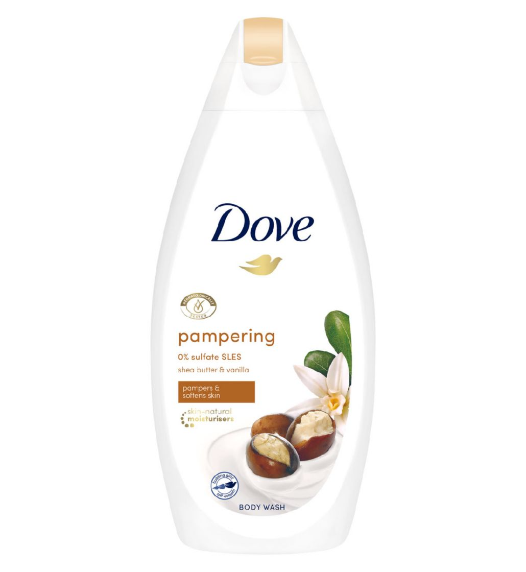 dove pampering body wash