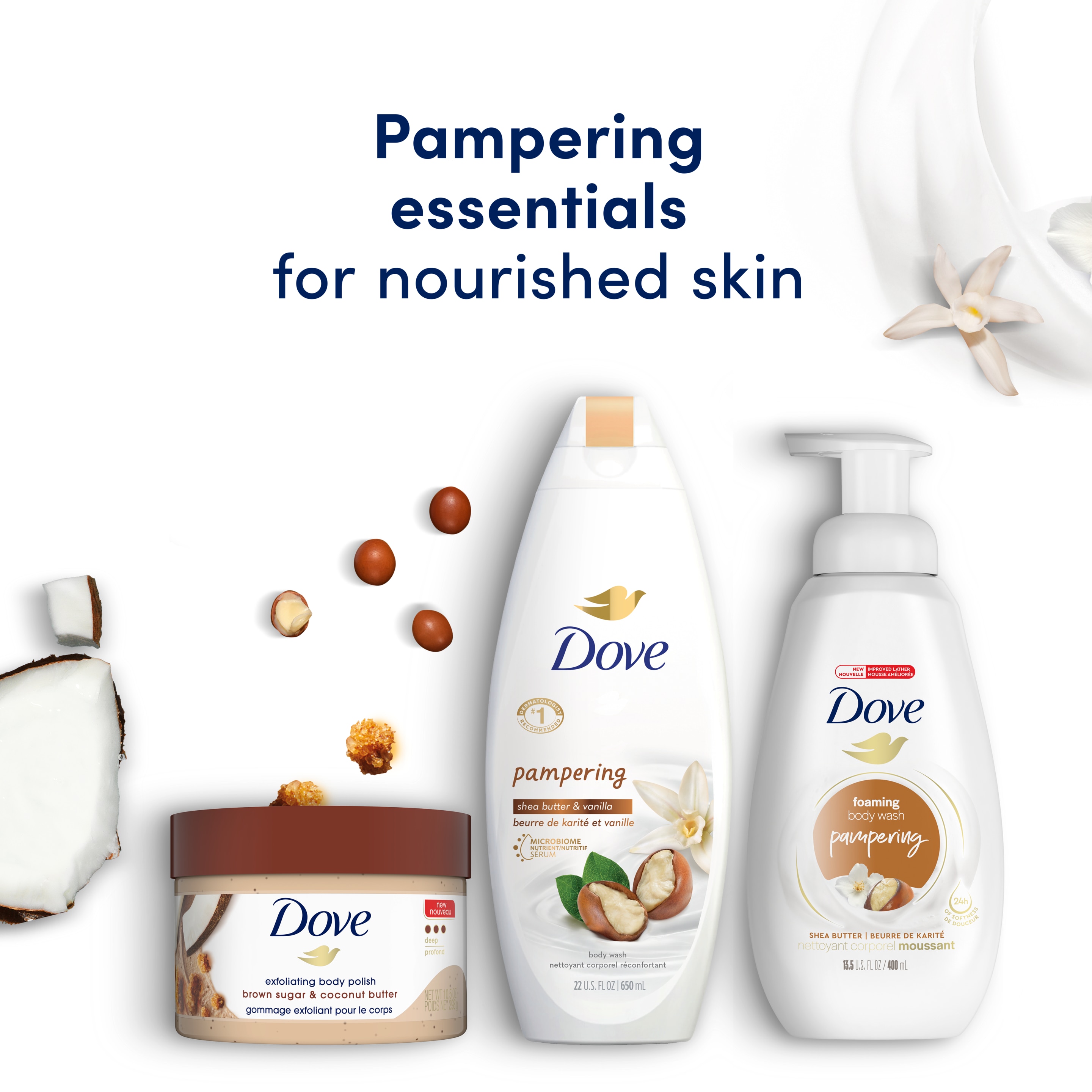 dove pampering collection set