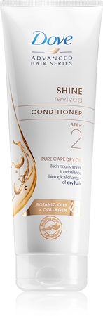 dove pure care dry oil odżywka do włosów 250 ml