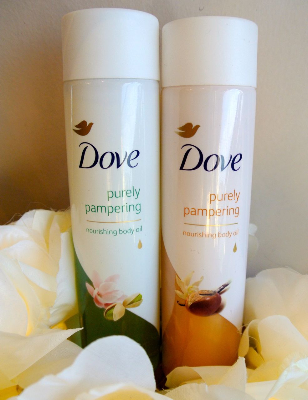 dove purely pampering nourishing body oil