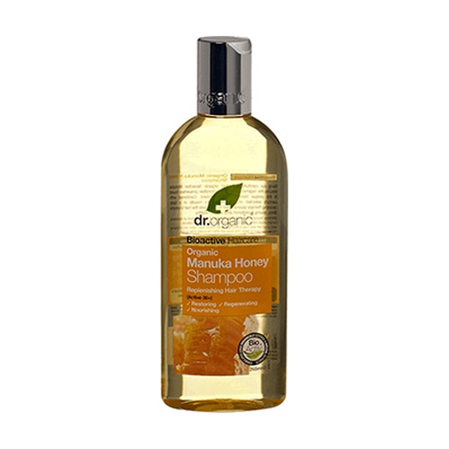 dr organic szampon do włosów miód manuka