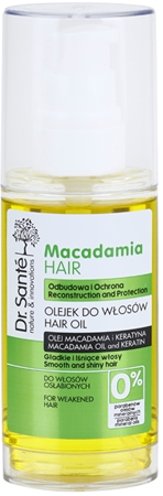 dr.sante macadamia hair olejek do włosów