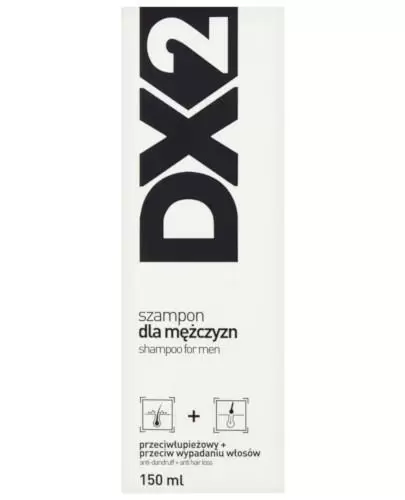 dx2 szampon dla mężczyzn przeciwłupieżowy przeciw wypadaniu włosów 150 ml