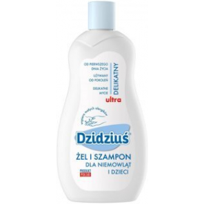 dzidziuś hipoalergiczny żel i szampon od urodzenia 500ml