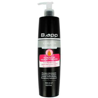 b.app szampon keratynowy bez sls 500ml