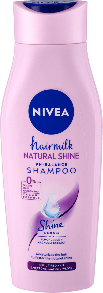 nivea szampon milk