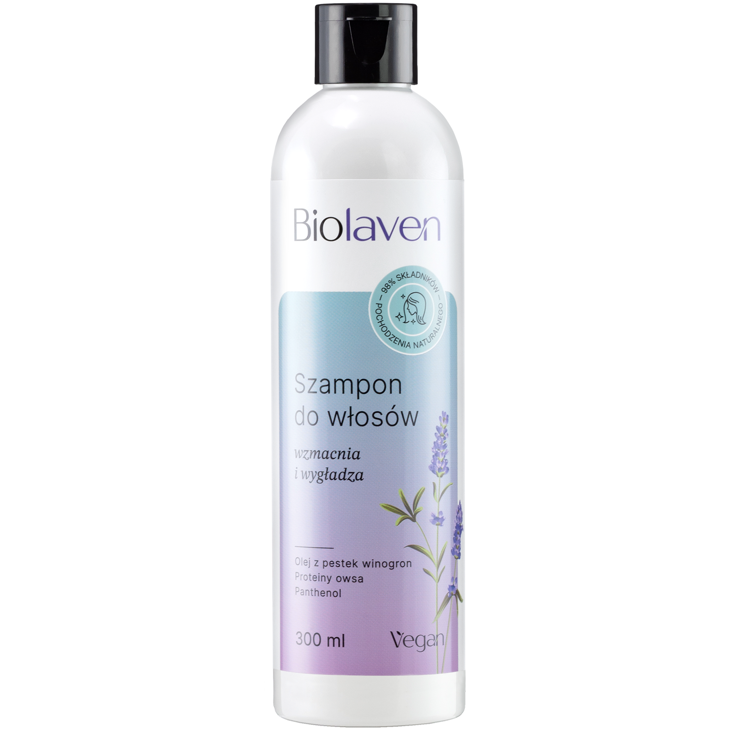 biolaven organic wzmacniający naturalny szampon do włosów z lawendą