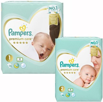 pampers pieluchy 1 rozmiar