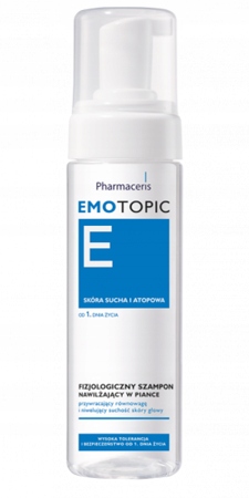 pharmaceris e emotopic szampon nawilżający w piance