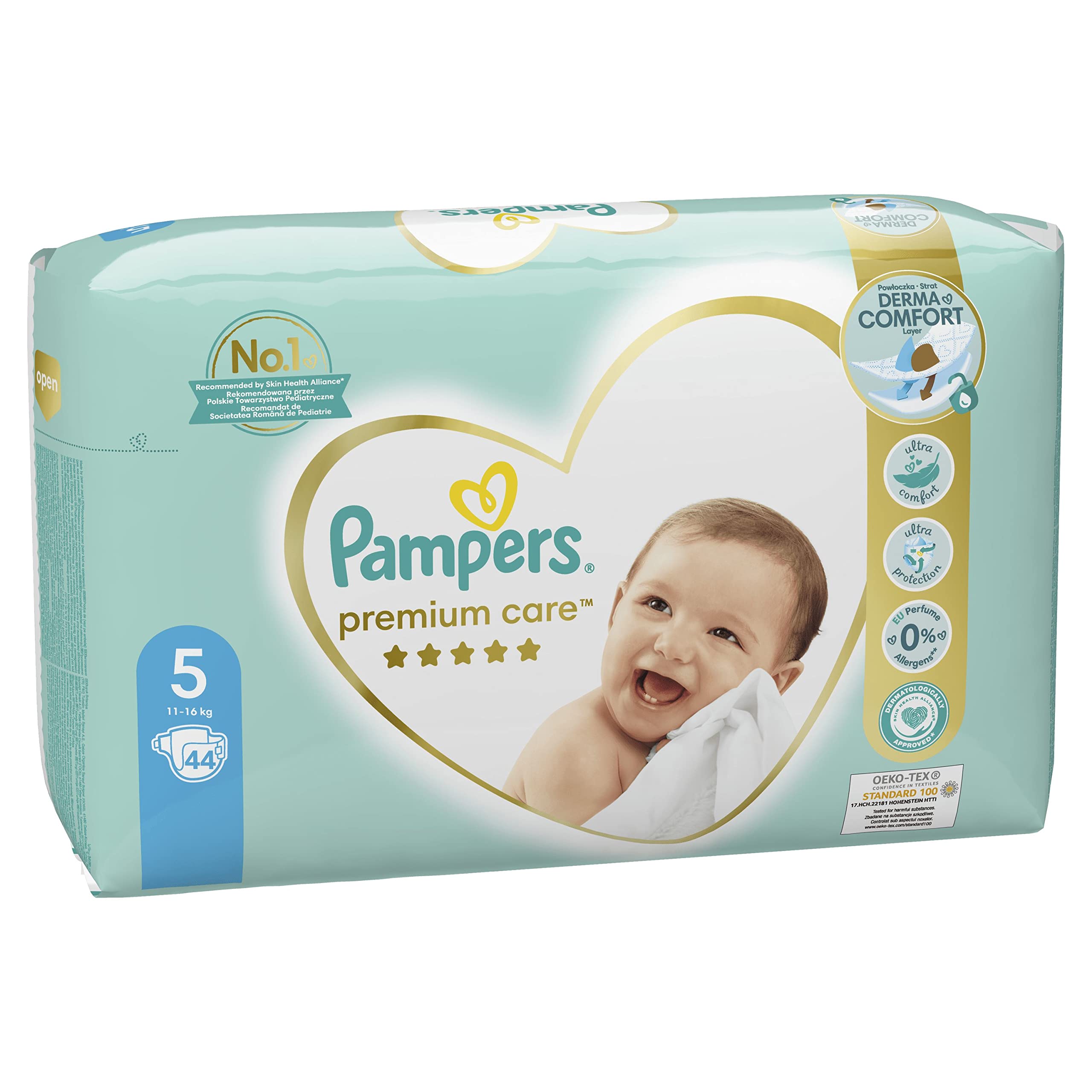 pieluchy pampers premium care 1 new born 88 sztuk