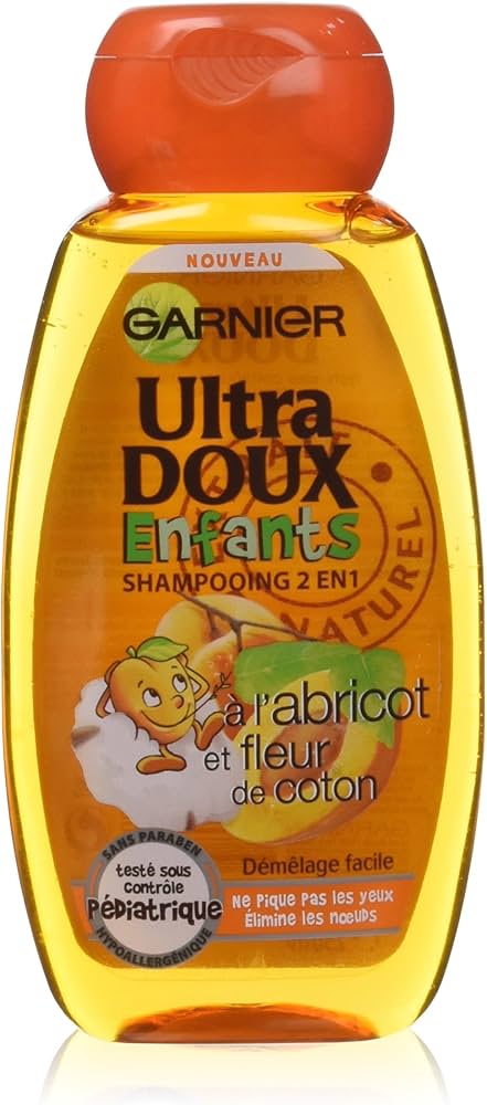 garnier ultra doux szampon dla dzieci morela