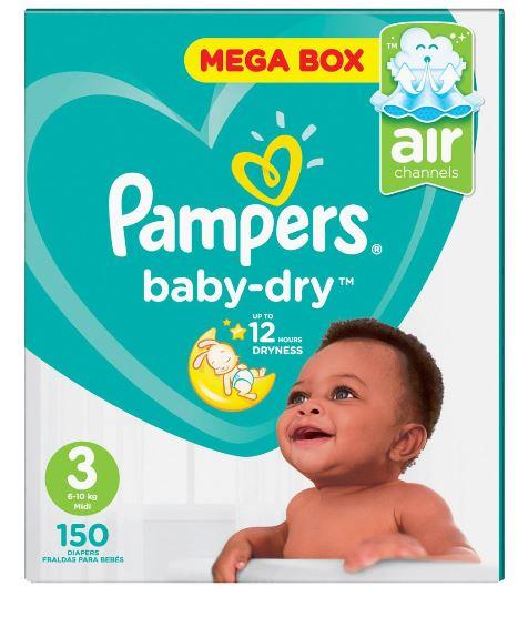 pampers 3 150 szt