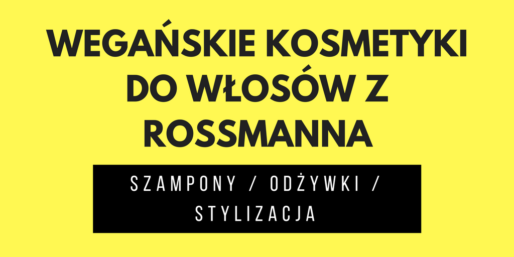 weganski suchy szampon rossmann