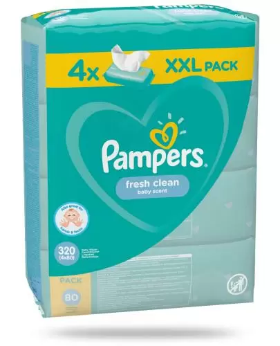 pampers chusteczki nawilżane baby fresh skład