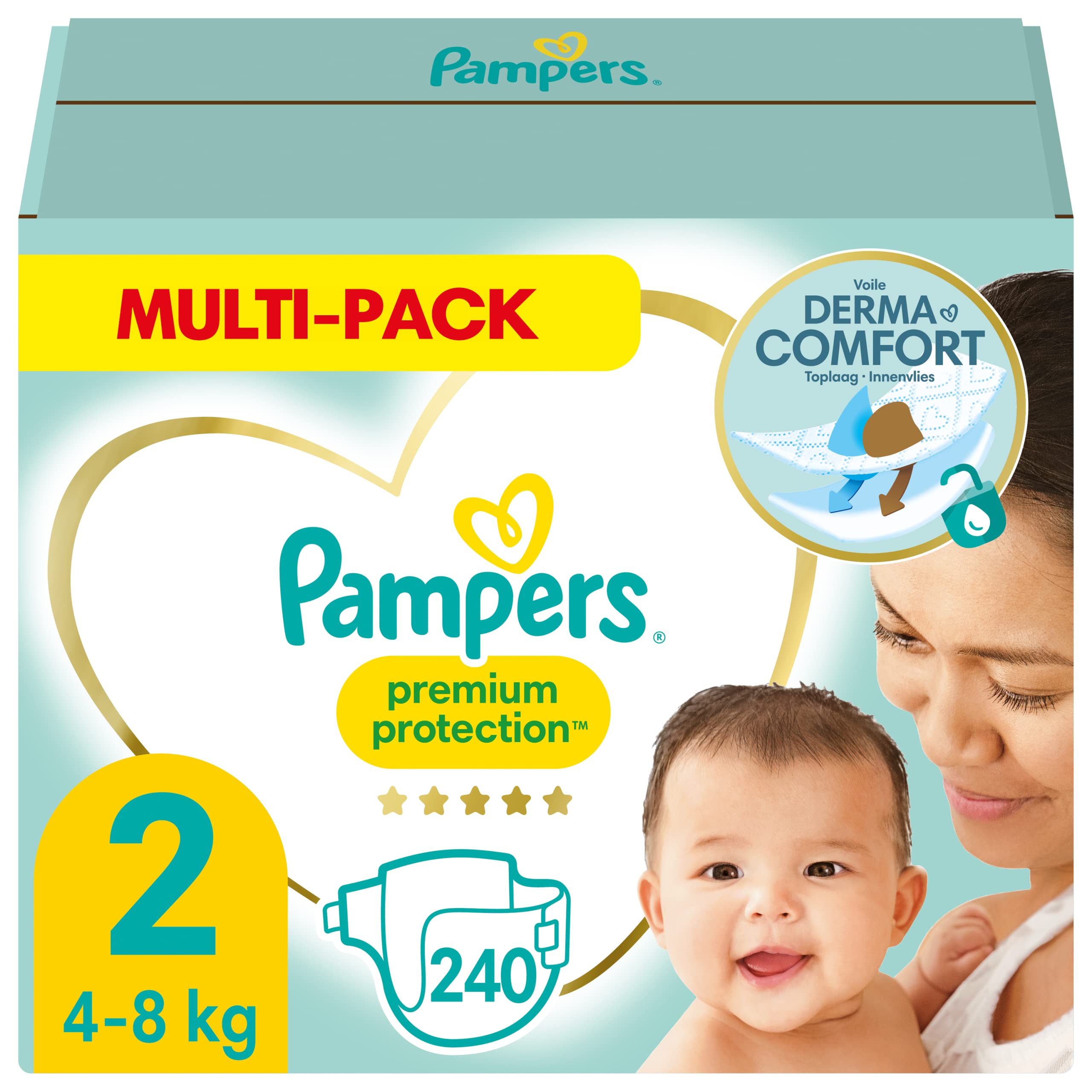 pampers taille 2