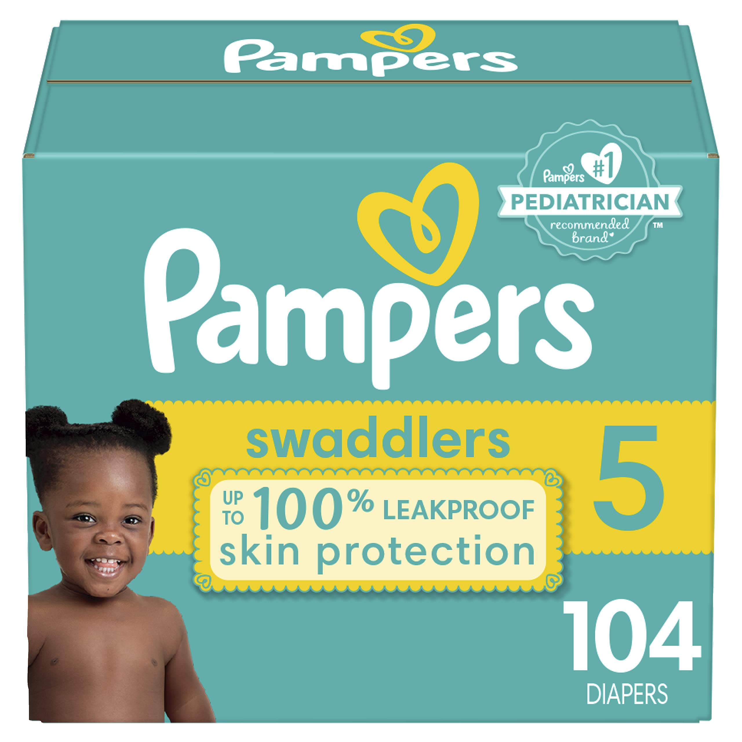 pampers swaddlers diapers size