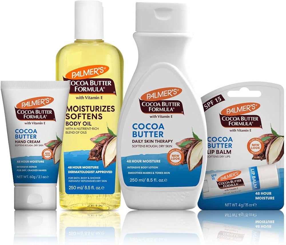 pampering cocoa butter moisturising hand & body lotion