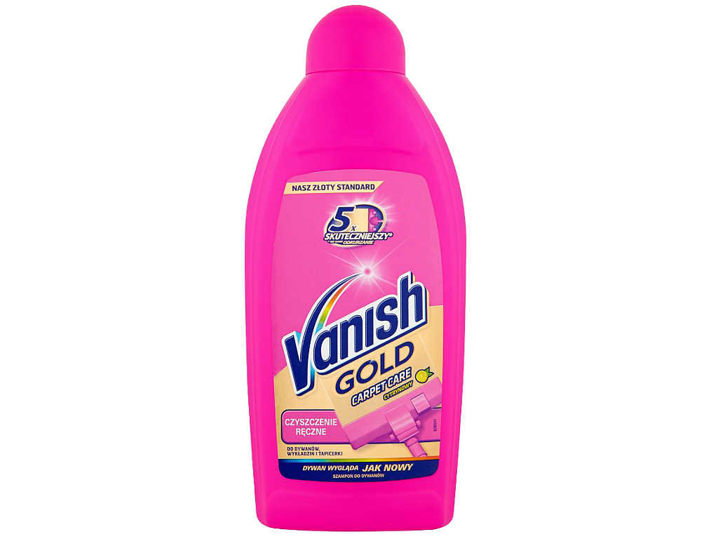 vanish clean & fresh szampon do prania dywanów 500 ml