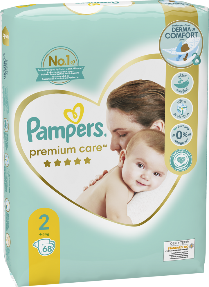 pampersy pampers premium care 2