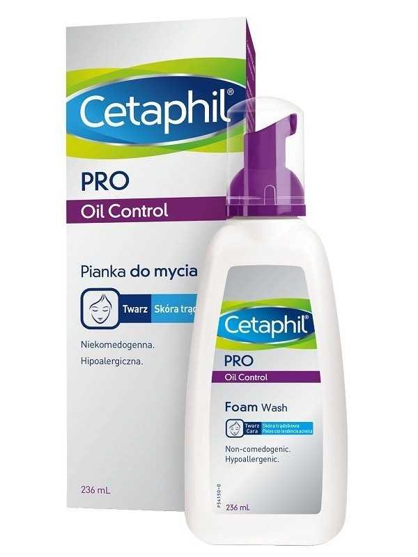 cethapil oil control pianka do mycia twarzy