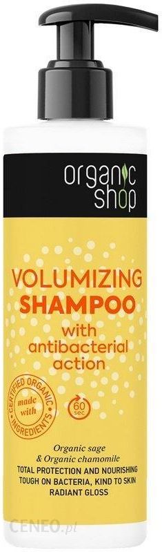 szampon volumising organic shop opinie