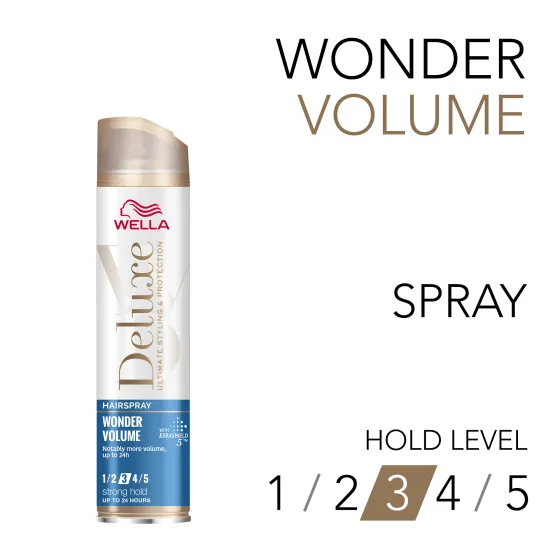 wella wonder volume lakier do włosów