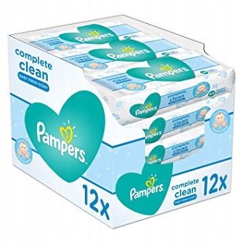 chusteczki nawilżane pampers 12 x 64