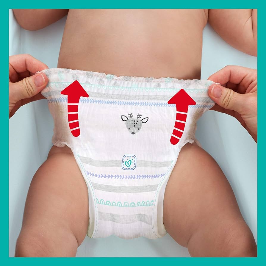 pampers zakladanie pieluchy