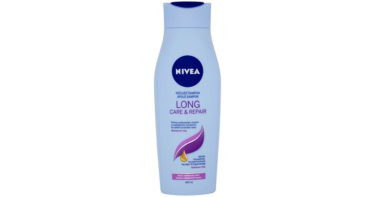 nivea long repair szampon sklad