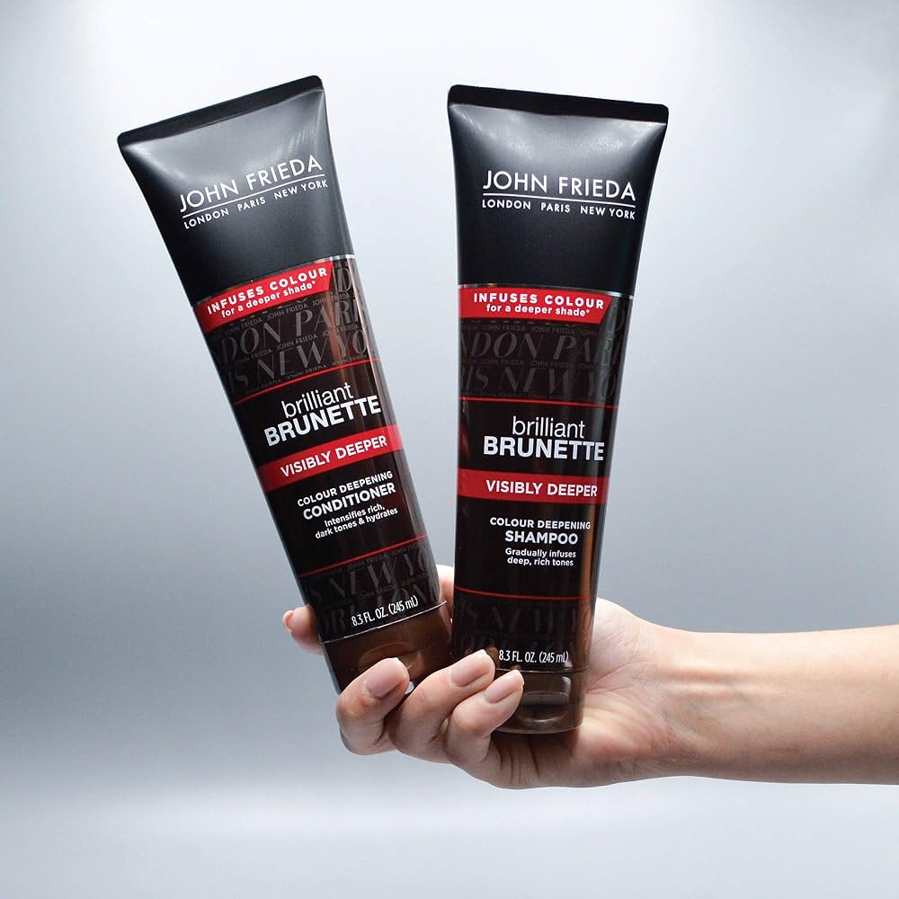 john frieda brilliant brunette szampon do włosów ciemnych visibly deeper