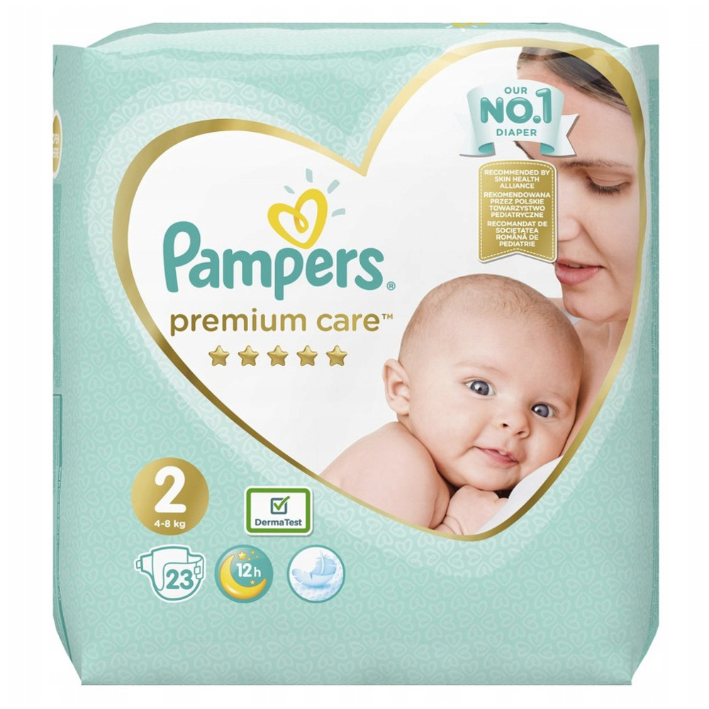 pampers premium care pieluszki jednorazowe 2