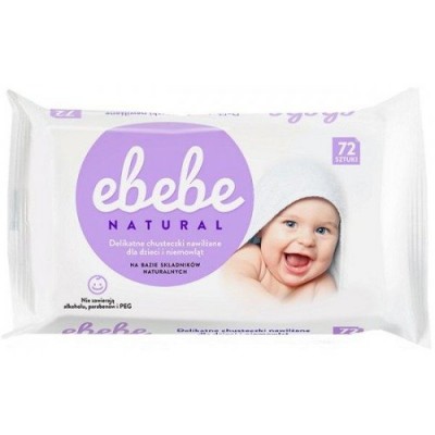 ebebe natural chusteczki nawilżane wodą sklad