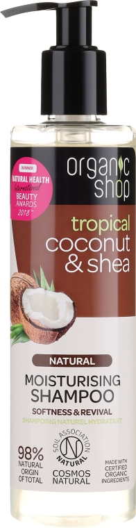 szampon organic shop tropical coconut opinie