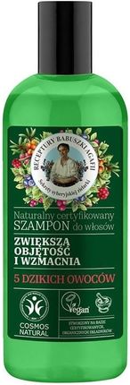 nawilżający i wzmacniający szampon kofeinowy herbal therapy