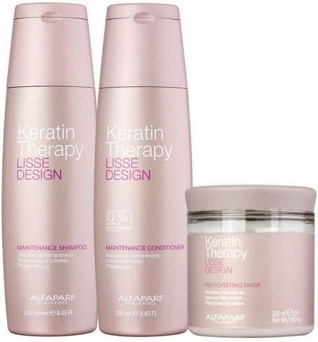 alfaparf keratin therapy lisse szampon skład