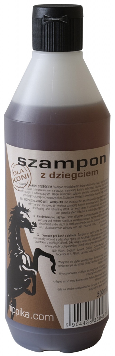 szampon z dziegciem hebe