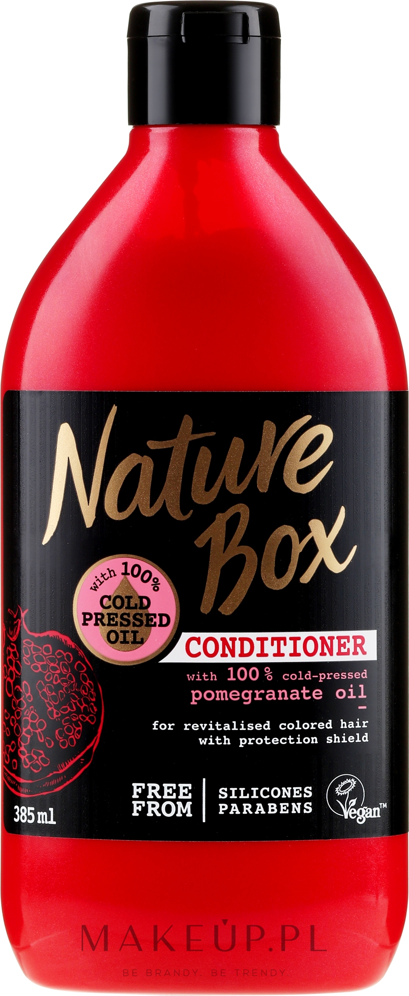 nature box szampon z olejem z granatu