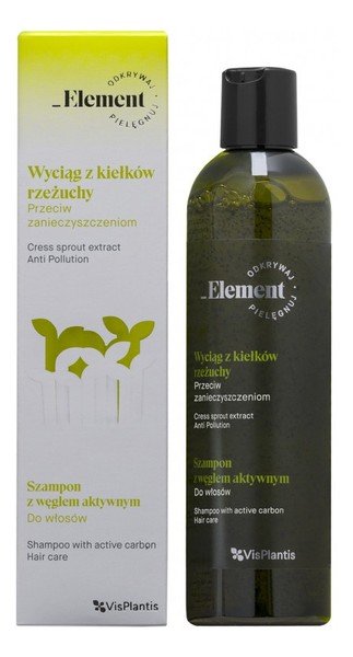 element cosmetics szampon z weglem aktywnym