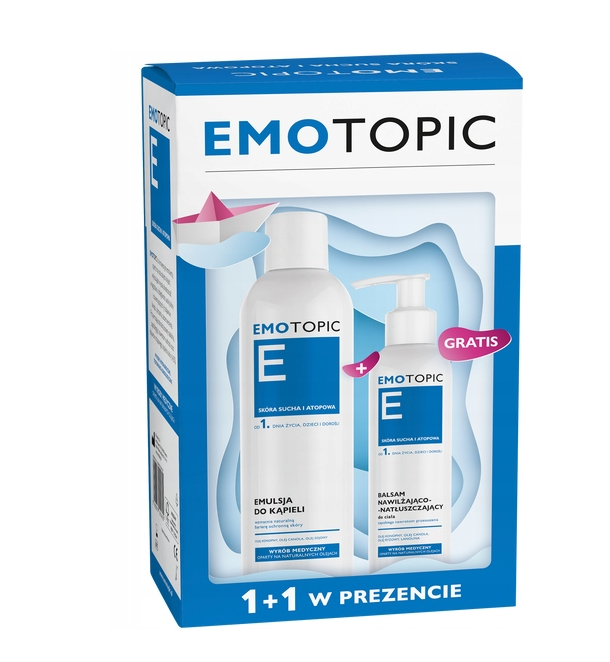 emotopic w.med.zestaw balsam szampon