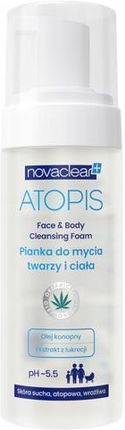 equalan novaclear atopis pianka do mycia twarzy super pharm