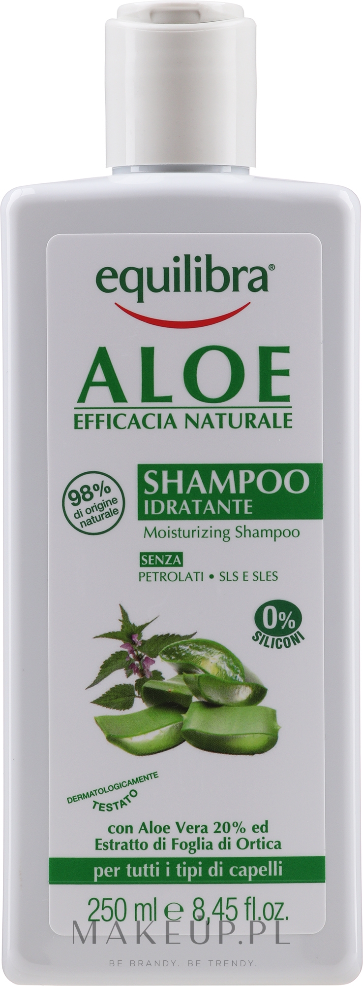 equilibra aloe szampon do włosów aloesowy