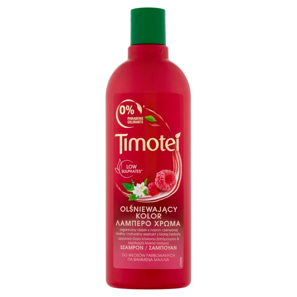 timotei szampon do włosów farbowanych olsniewajacy kolor