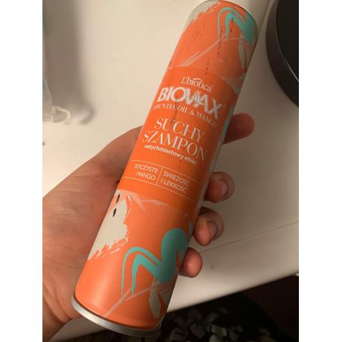 l biotica biovax limited collection suchy szampon mango