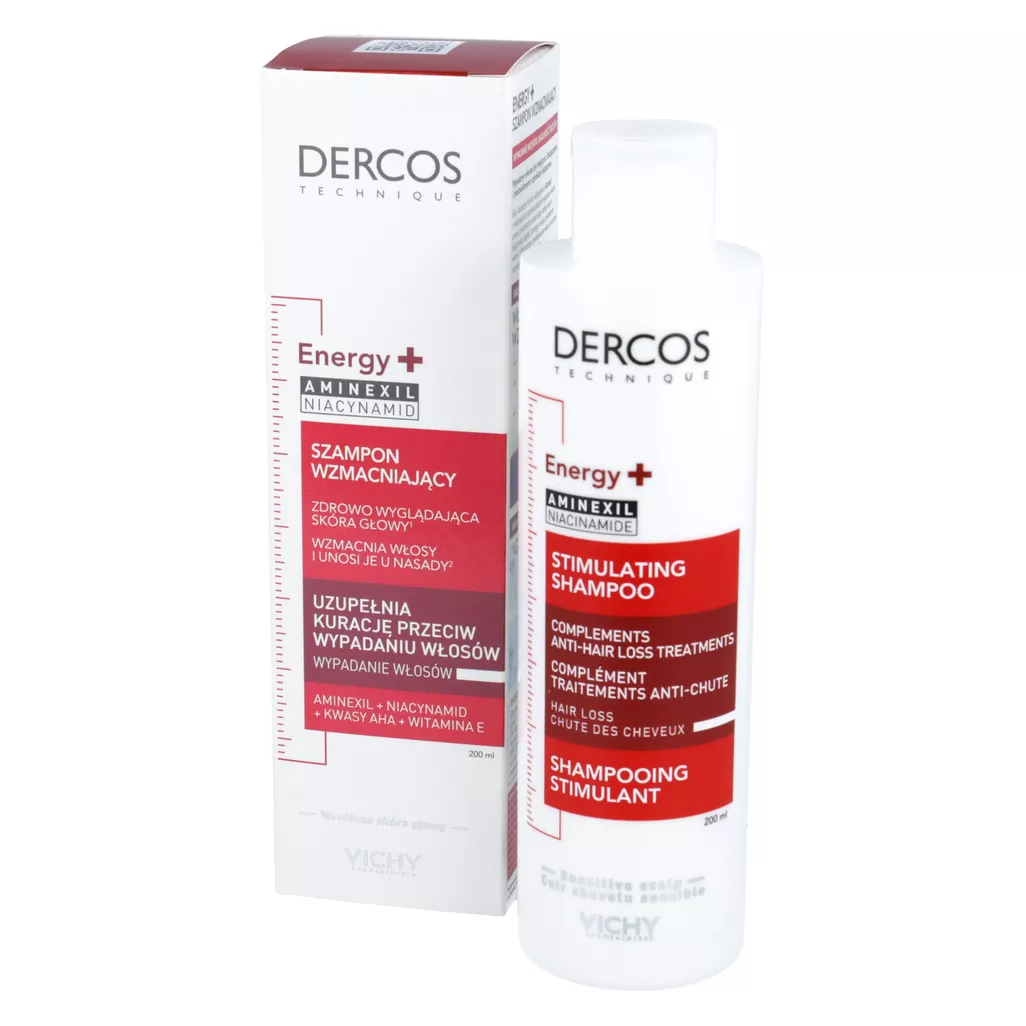 vichy dercos szampon wzmacniający 100ml