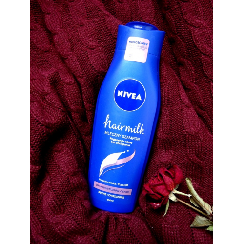 nivea hairmilk szampon wizaż