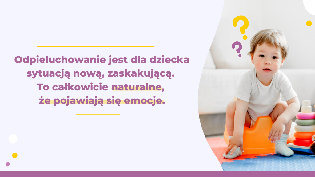 dziecko bez pieluchy zachowuje sie inaczej