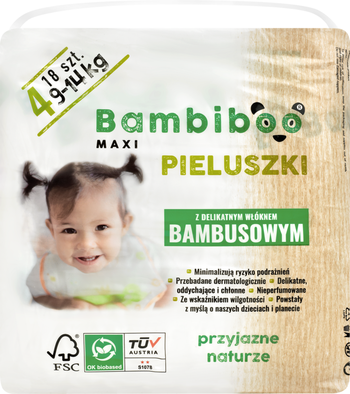 bambiboo pieluchy skład