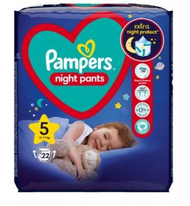 pampers super chłonne na noc