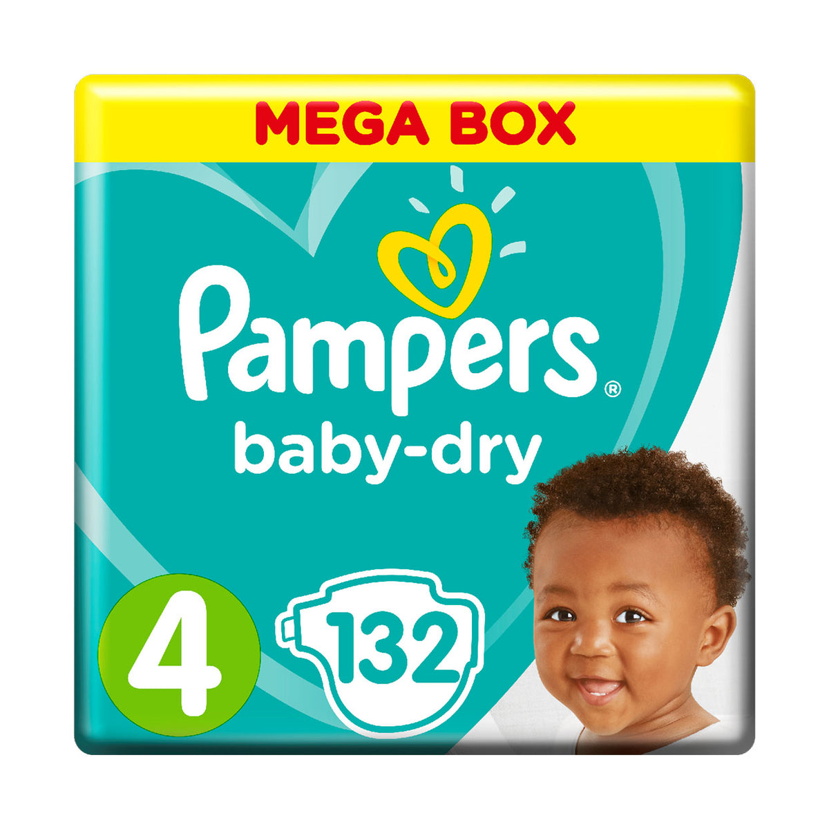 pampers 4 132 szt