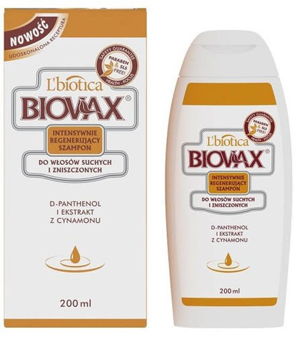 biowax szampon do wlosow.suchych i zniszczonych